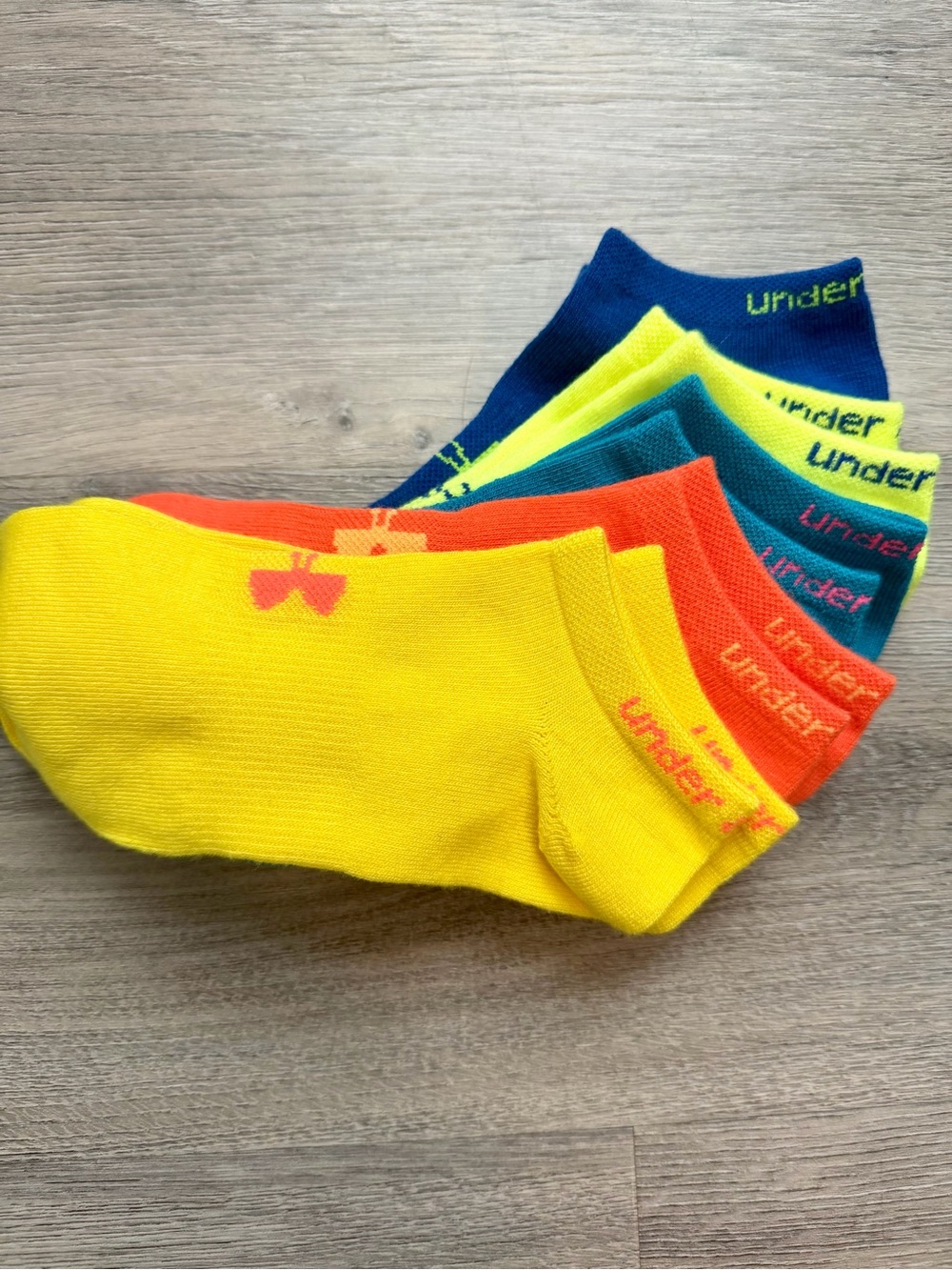 Under Armour Low-Cut Socks - Bright Multi-Color 5-Pack